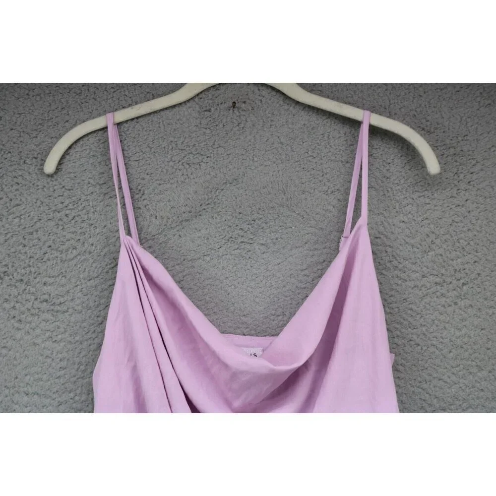 Le Lis Collection Anthropologie Purple Silky Mini Dress-Size Small